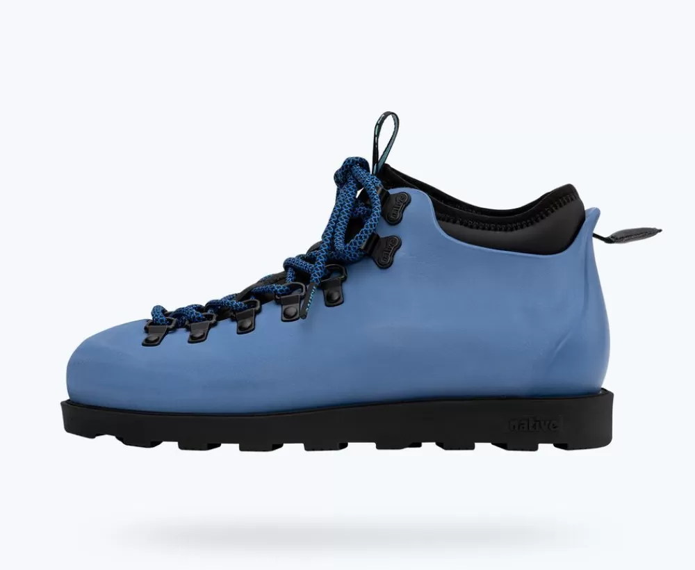 Native Shoes Boots^Fitzsimmons Citylite Bloom Vallarta Blue/ Jiffy Black/ Jiffy Black