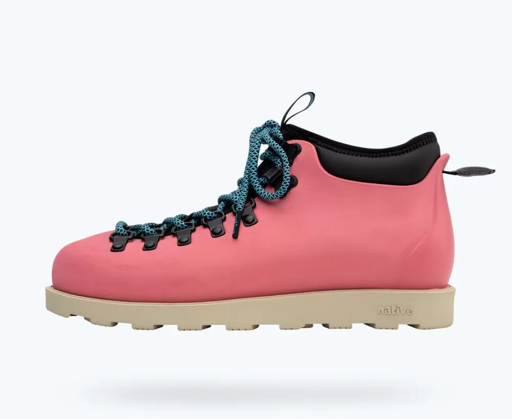 Native Shoes Boots^Fitzsimmons Citylite Bloom Dazzle Pink/ Pepper White/ Jiffy Black