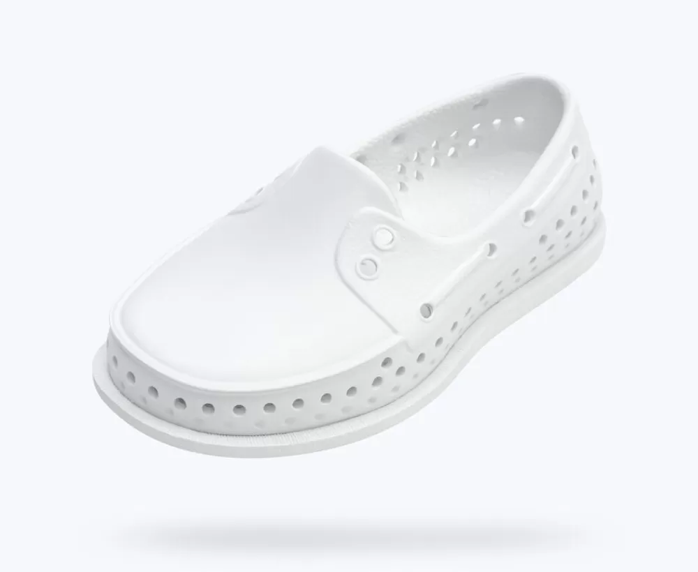 Native Shoes Shoes^Howard Sugarlite Child Shell White/ Shell White/ Surfer Speckle Rubber