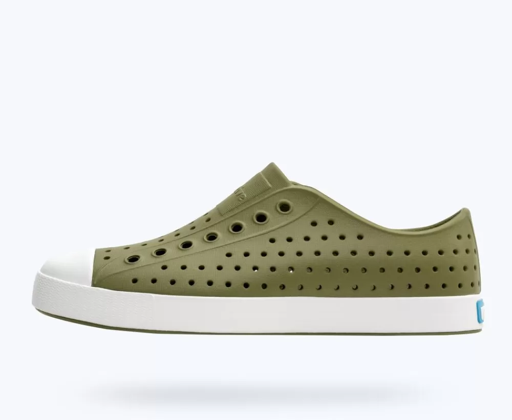 Native Shoes Shoes^Jefferson Iguana Green/ Shell White