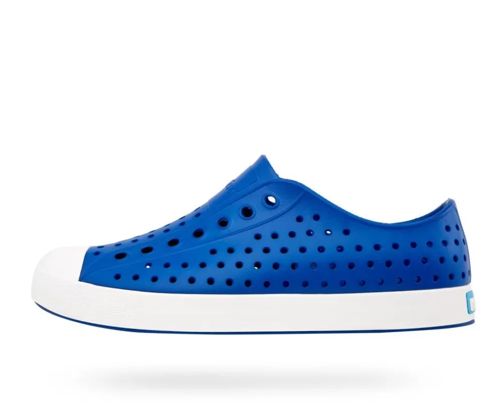 Native Shoes Shoes^Jefferson Victoria Blue/Shell White