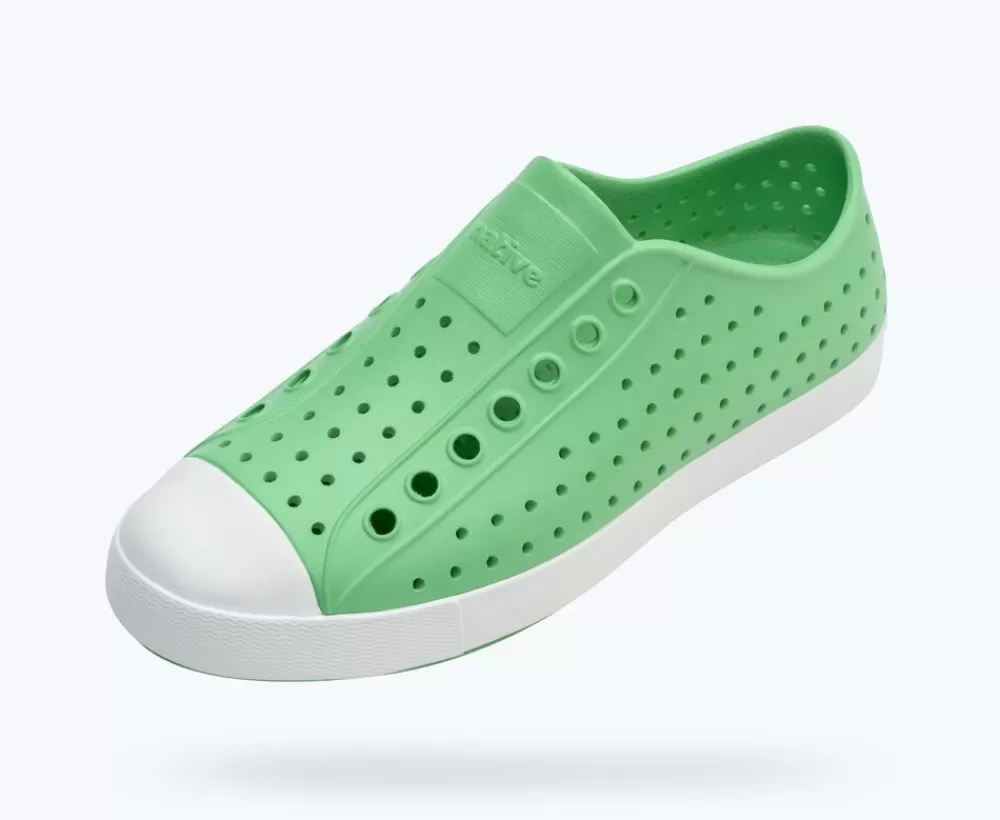 Native Shoes Shoes^Jefferson Candy Green/ Shell White