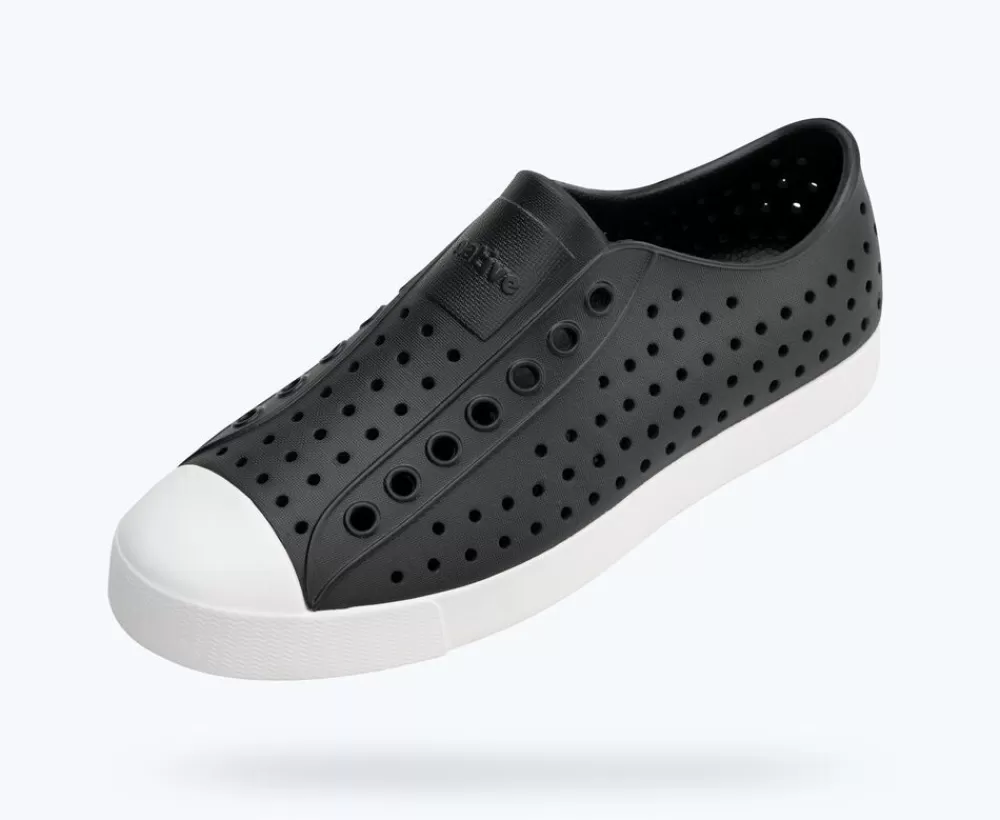 Native Shoes Shoes^Jefferson Jiffy Black/ Shell White