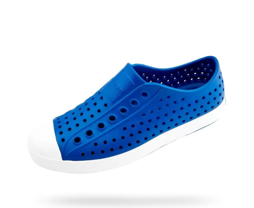 Native Shoes Shoes^Jefferson Victoria Blue/Shell White