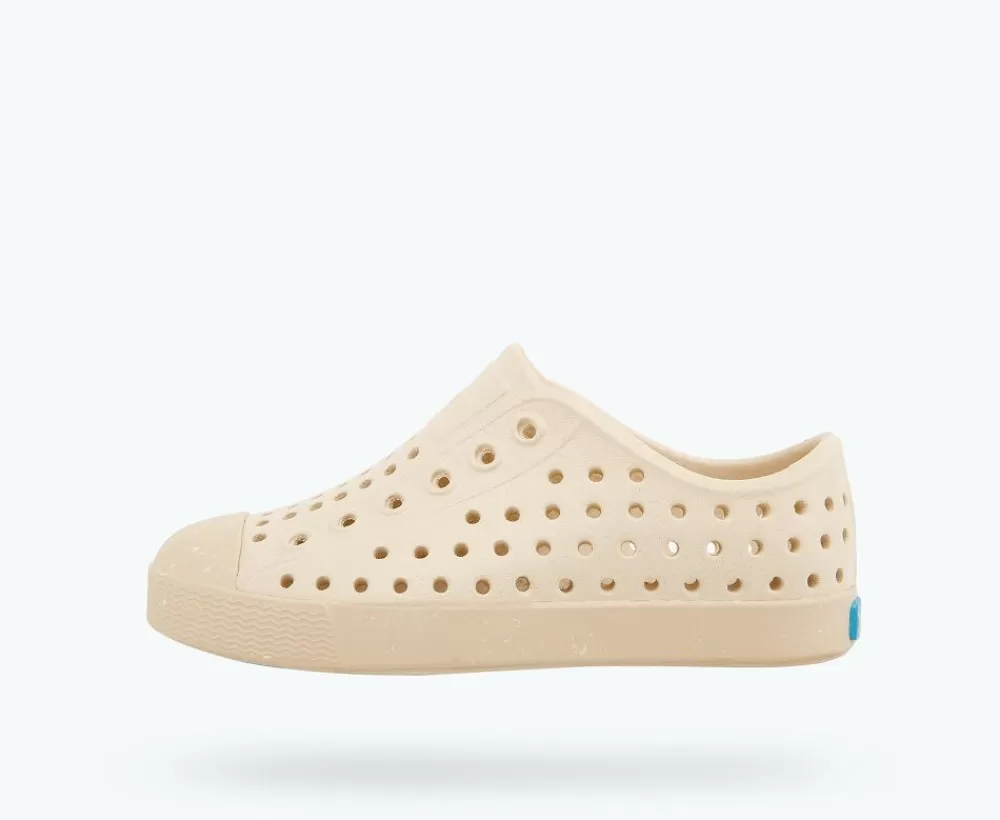 Native Shoes Shoes^Jefferson Bloom Child Bone White/ Soy Beige/ Shell Speckles