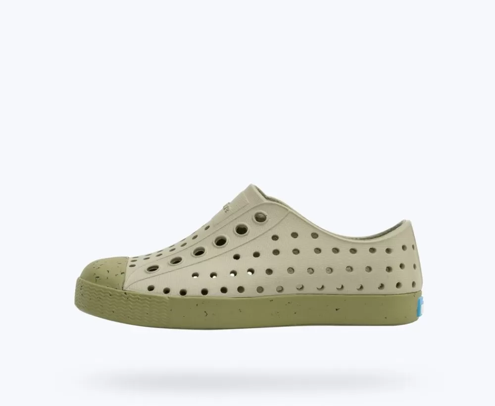 Native Shoes Shoes^Jefferson Bloom Child Elm Green/ Iguana Green/ Jiffy Speckles