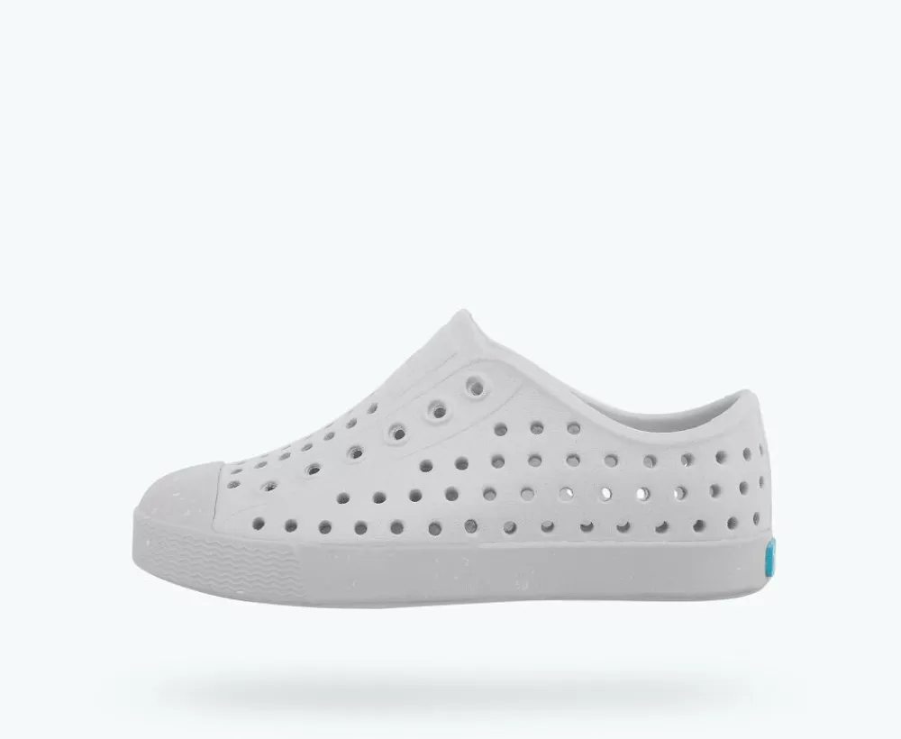 Native Shoes Shoes^Jefferson Bloom Child Mist Grey/ Mist Grey/ Shell Speckles