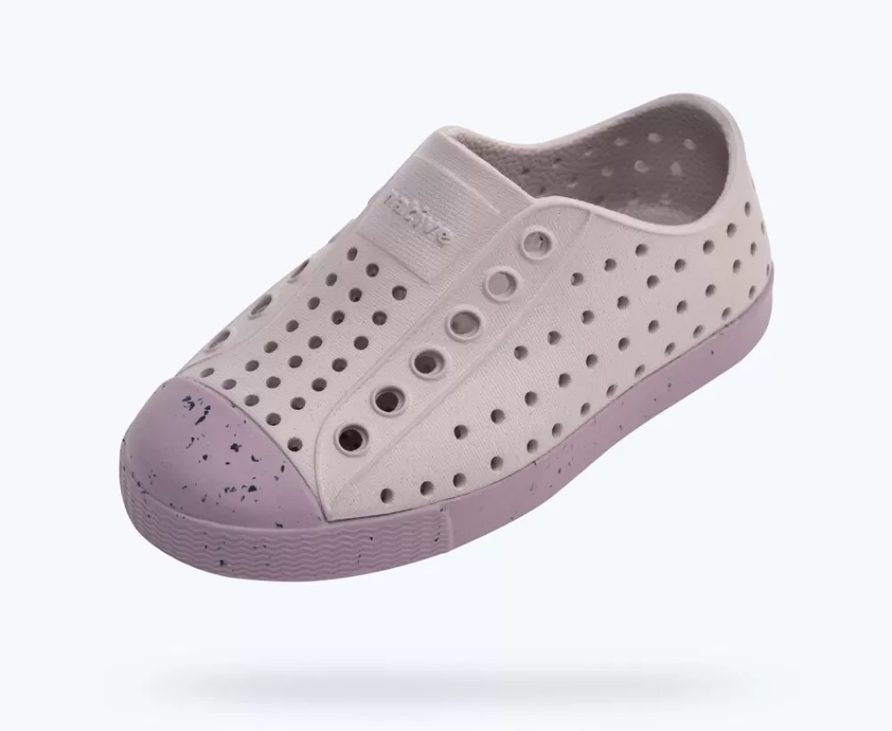 Native Shoes Shoes^Jefferson Bloom Child Dusk Purple/ Wildflower Purple/ Jiffy Speckles