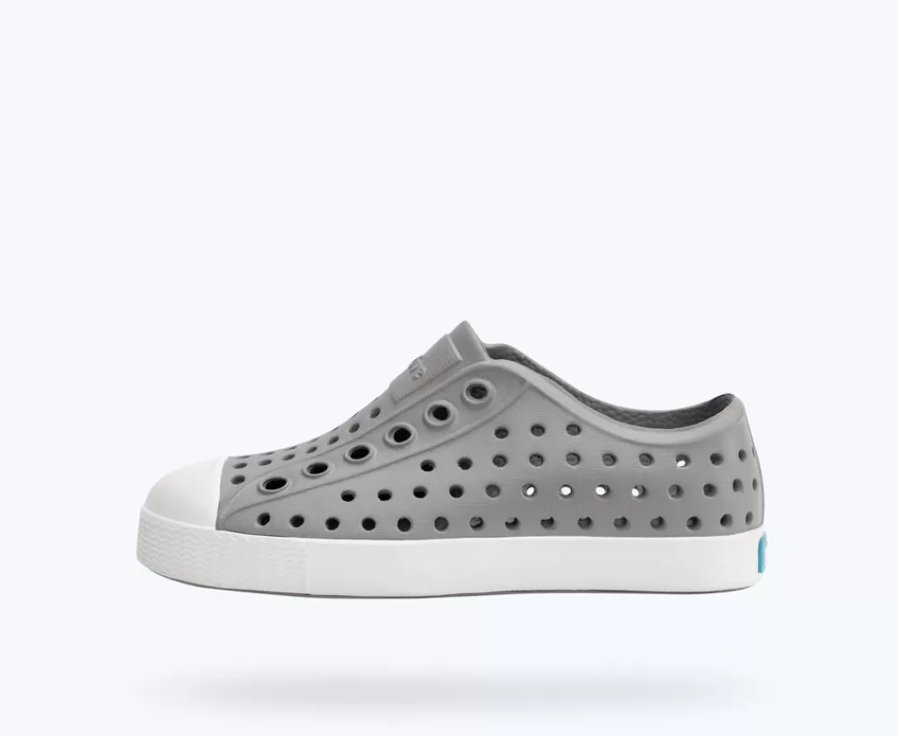 Native Shoes Shoes^Jefferson Child Pigeon Grey/ Shell White