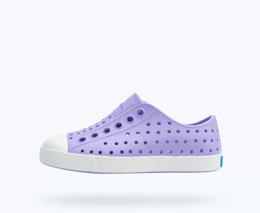 Native Shoes Shoes^Jefferson Child Healing Purple/ Shell White