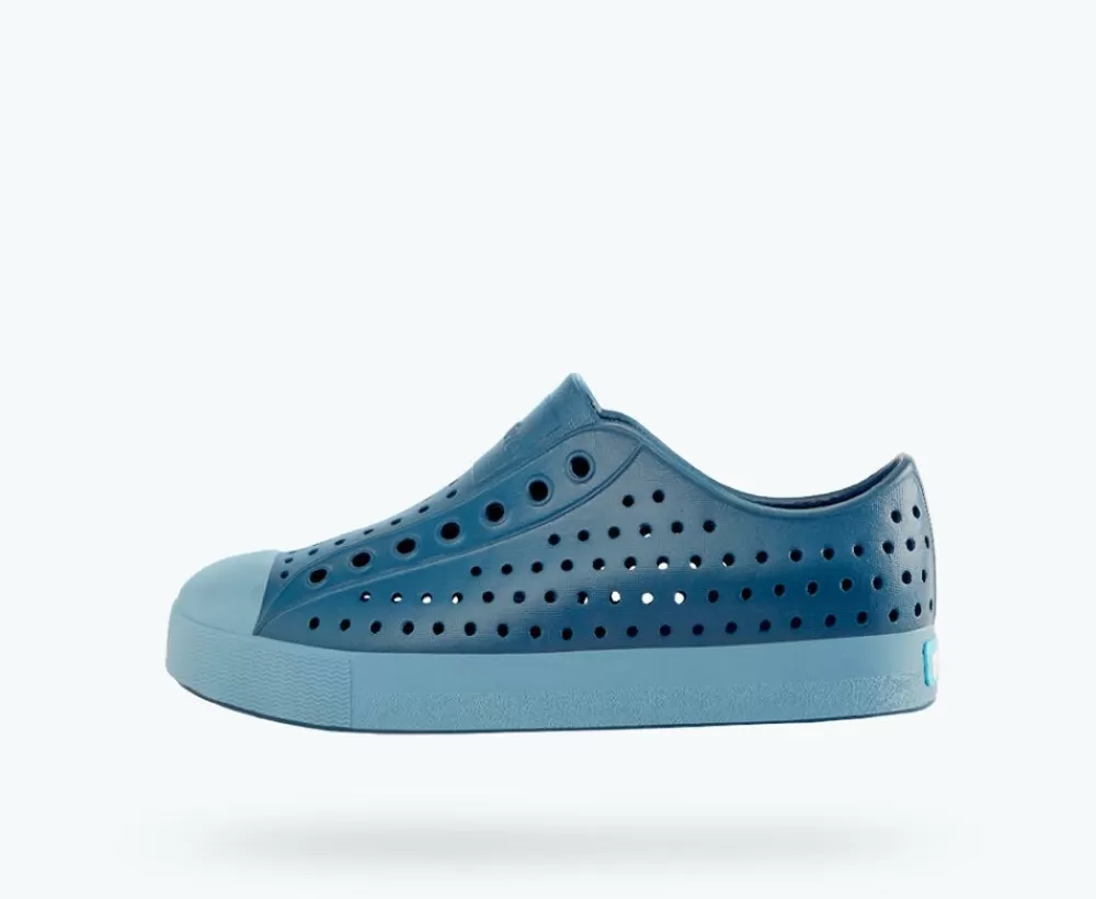 Native Shoes Shoes^Jefferson Child Challenger Blue/ Still Blue