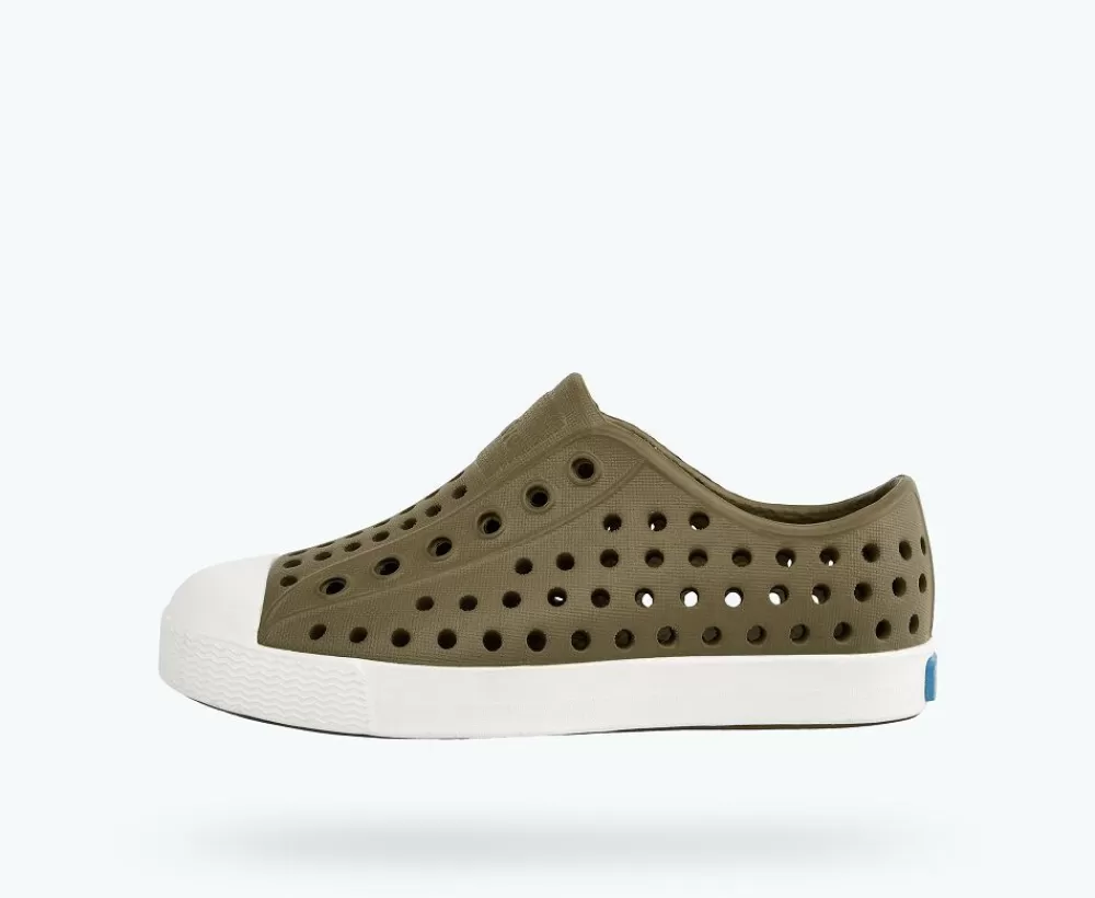 Native Shoes Shoes^Jefferson Child Utili Green/ Shell White