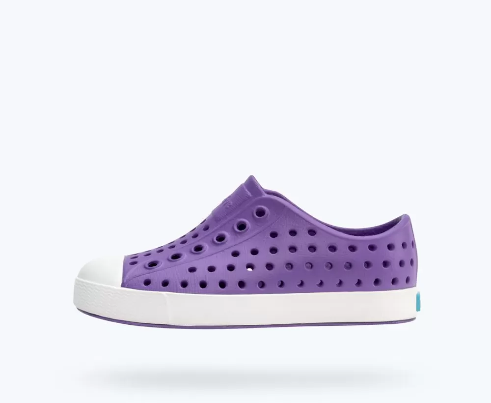 Native Shoes Shoes^Jefferson Child Starfish Purple/ Shell White