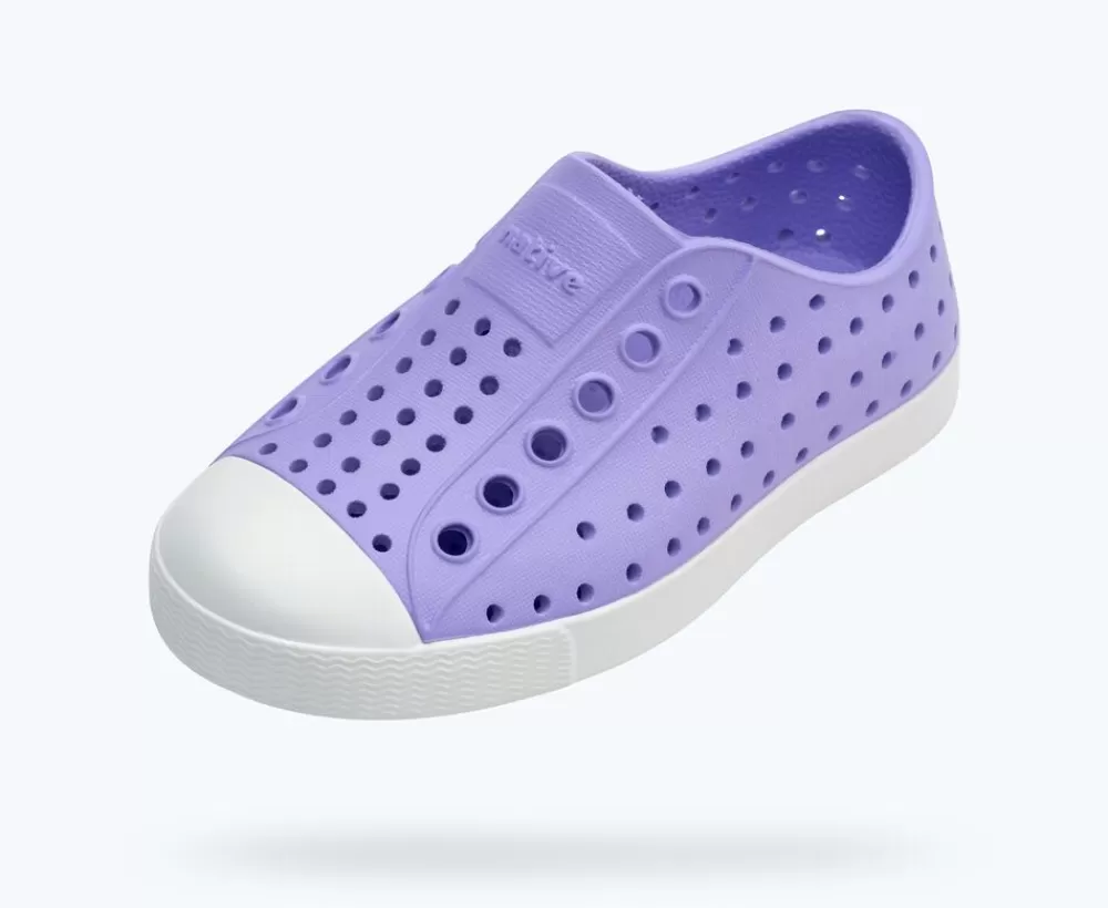 Native Shoes Shoes^Jefferson Child Healing Purple/ Shell White