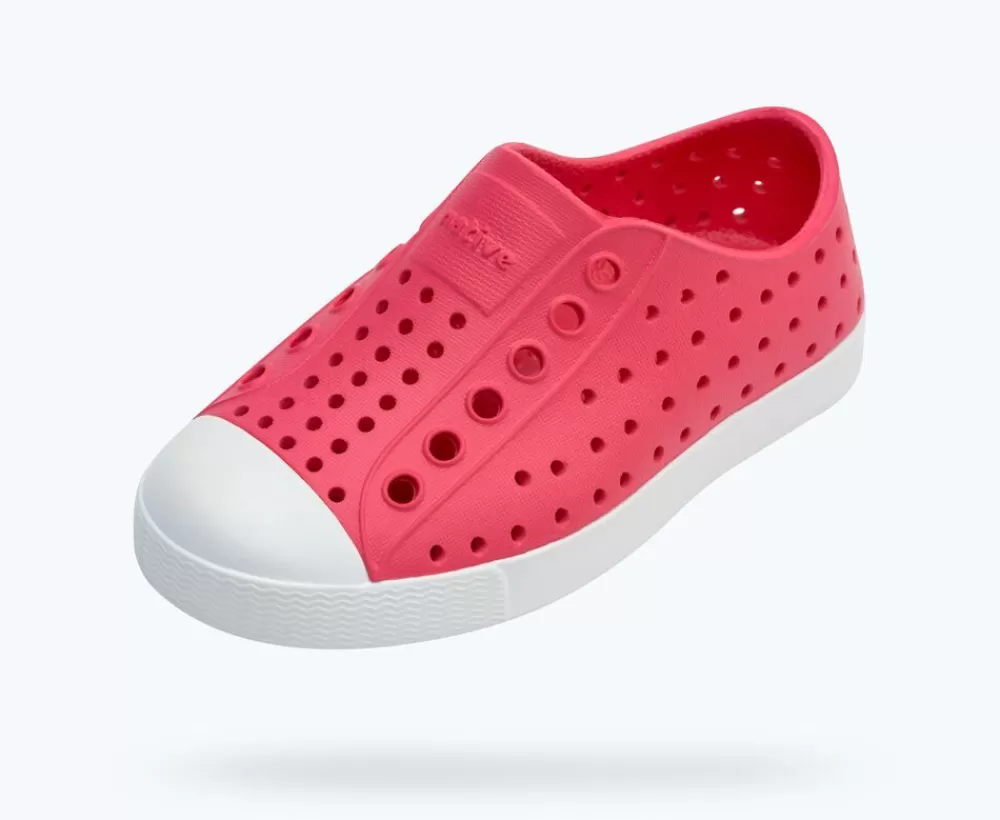 Native Shoes Shoes^Jefferson Child Dazzle Pink/ Shell White