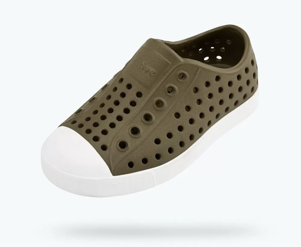 Native Shoes Shoes^Jefferson Child Utili Green/ Shell White