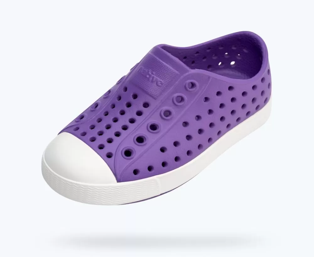 Native Shoes Shoes^Jefferson Child Starfish Purple/ Shell White