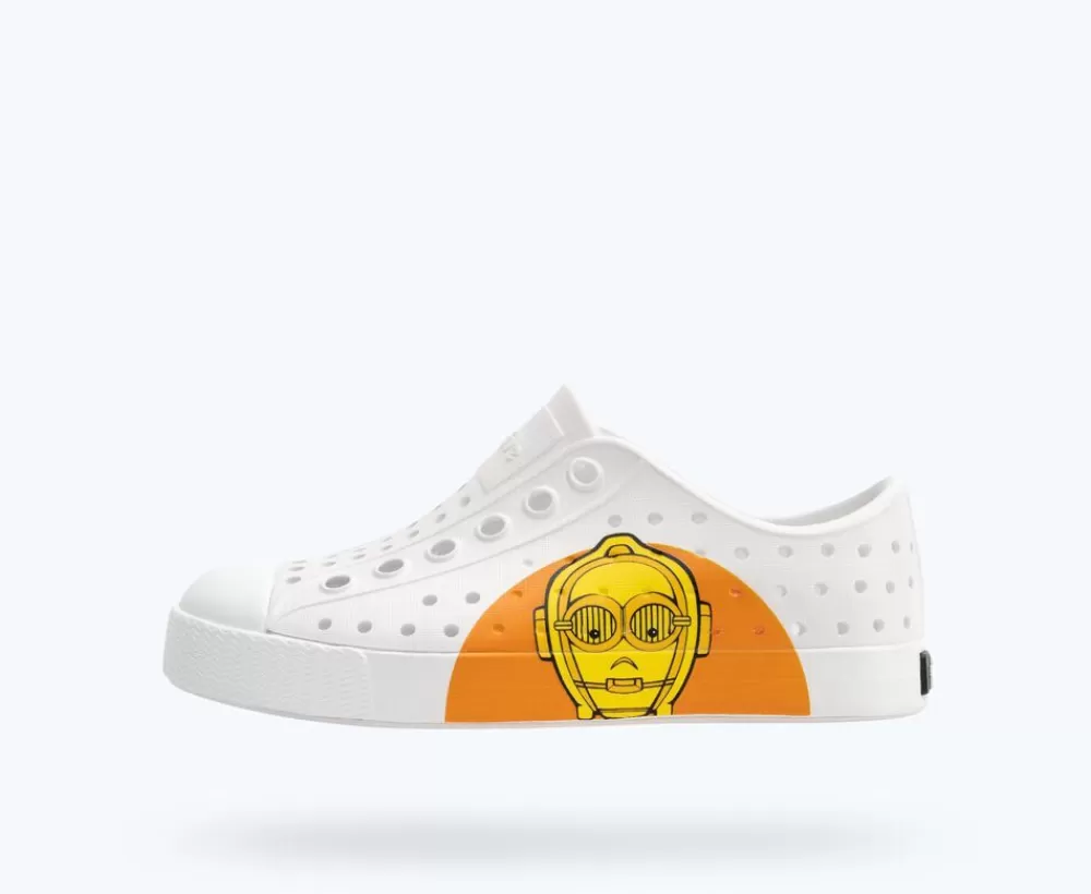 Native Shoes Shoes^Jefferson Star Wars Block Child Shell White/ Shell White/ Droids Bff