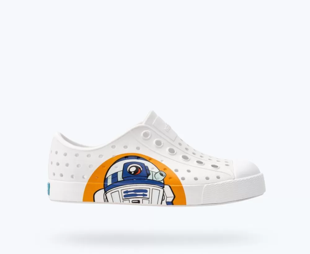 Native Shoes Shoes^Jefferson Star Wars Block Child Shell White/ Shell White/ Droids Bff