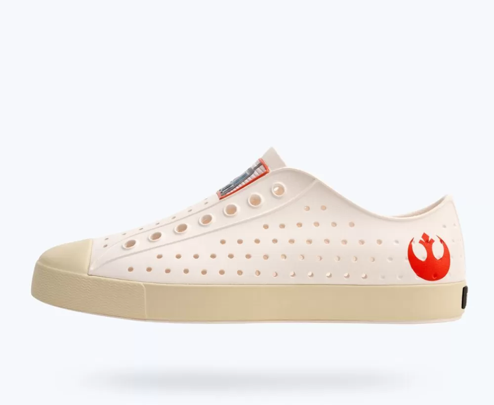 Native Shoes Shoes^Jefferson Star Wars Print Whisper White/ Bone White/ X-Wing Pilot