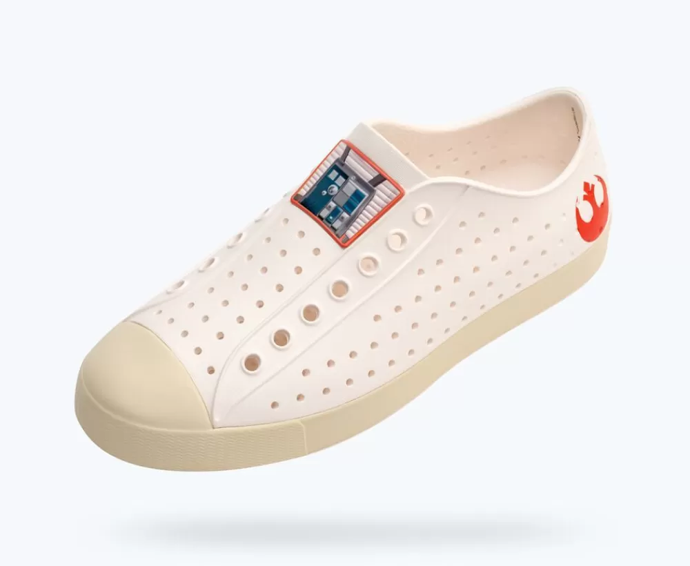 Native Shoes Shoes^Jefferson Star Wars Print Whisper White/ Bone White/ X-Wing Pilot