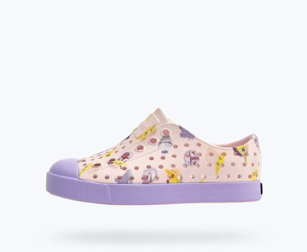 Native Shoes Shoes^Jefferson Star Wars Print Child Milk Pink/ Healing Purple/ Mando Aop