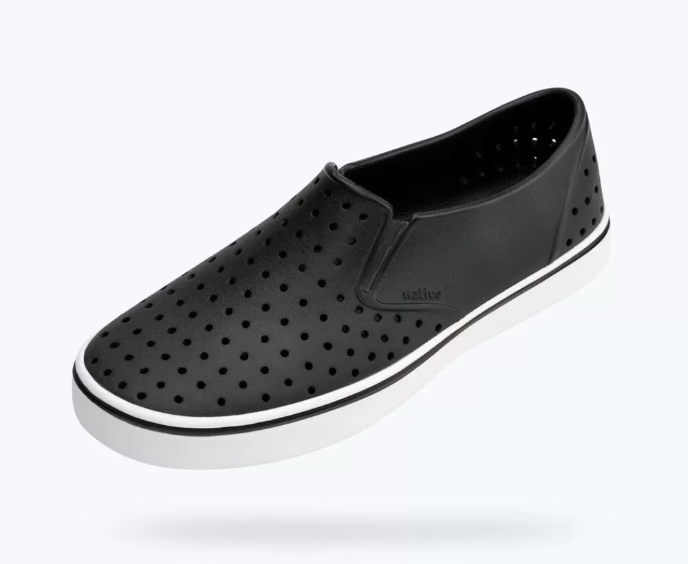 Native Shoes Shoes^Miles Jiffy Black/ Shell White