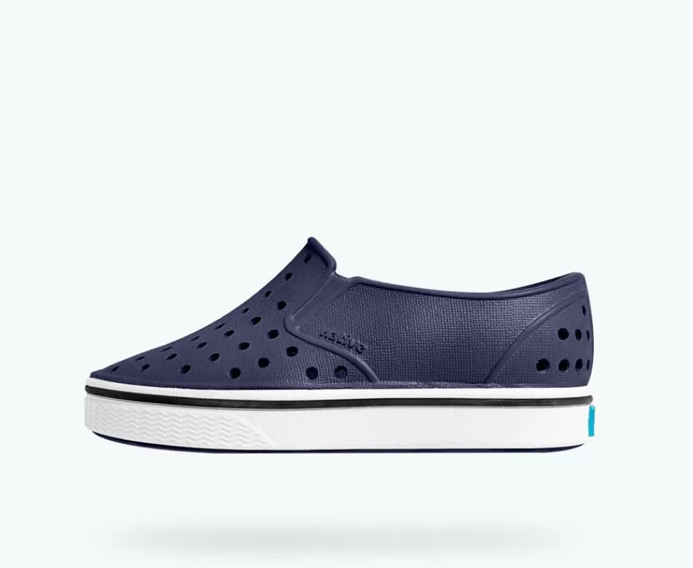 Native Shoes Shoes^Miles Child Regatta Blue/ Shell White