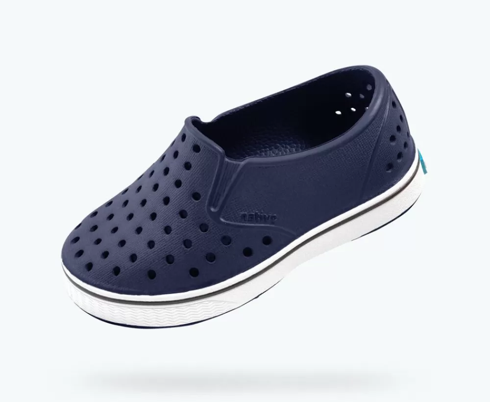 Native Shoes Shoes^Miles Child Regatta Blue/ Shell White