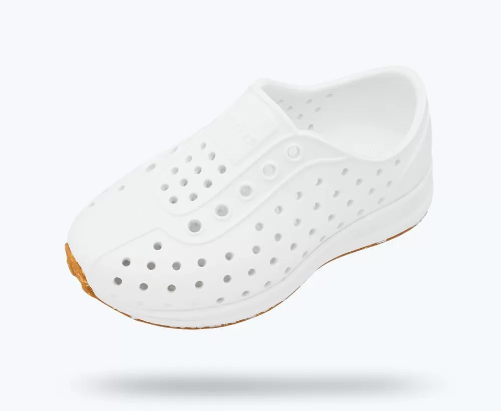 Native Shoes Shoes^Robbie Sugarlite Child Shell White/ Shell White/ Mash Speckle Rubber